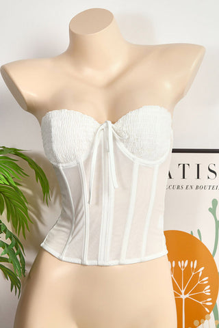 Strapless Ruched Tank Top