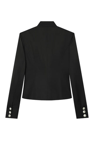 Double-Breasted Zipper Jacket