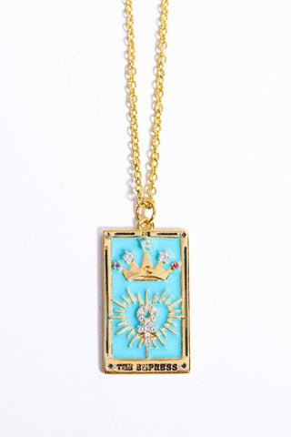 Rectangular Tarot Pendant Necklace