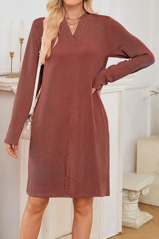 Relaxed Knit Casual Dress