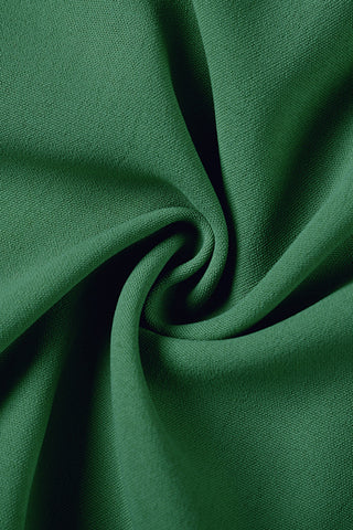 Pleated V-Neck Wrap Dress