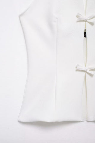 Halter Bow Detail Tank