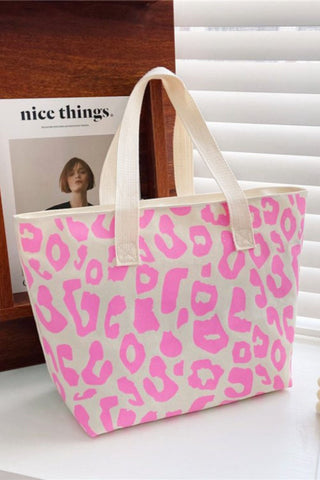 Leopard Print Large Everyday Tote