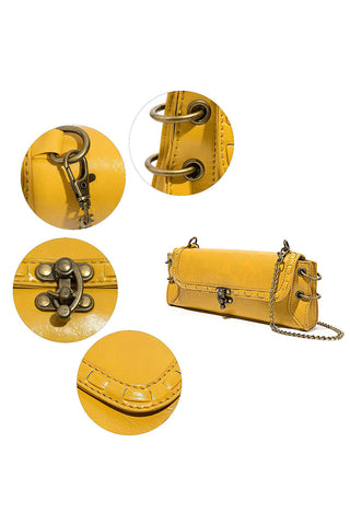 Chain Strap Flap Crossbody Bag