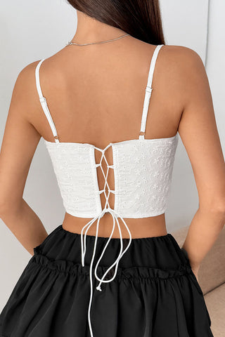 Floral Sweetheart Corset Cami