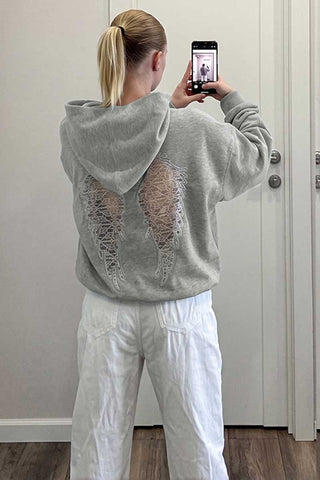 Hooded Long Sleeve Sweatshirt