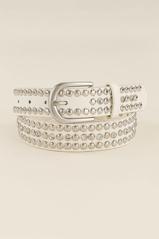 Studded Buckle Belt