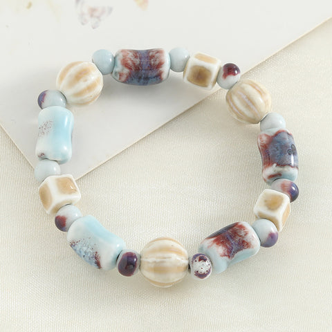Multi-Shape Bead Bracelet