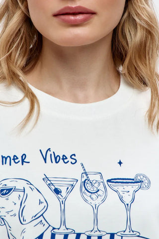 Graphic Print Crew Neck Short Sleeve Tee