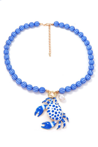 Shell Starfish Lobster Pendant Necklace