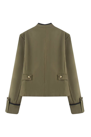 Vintage Button Detail Jacket