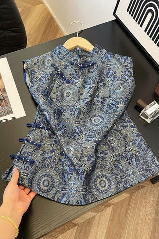 Traditional Style Button Vest