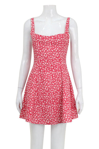 Floral Print Casual Dress