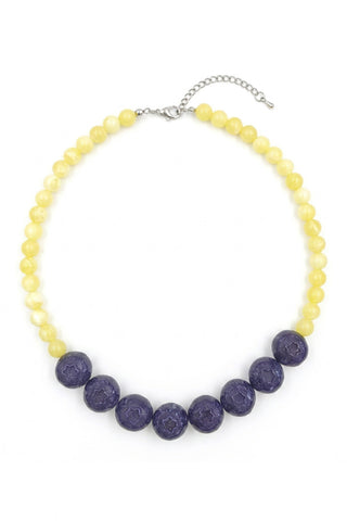 Fruit-Shaped Beaded Necklace