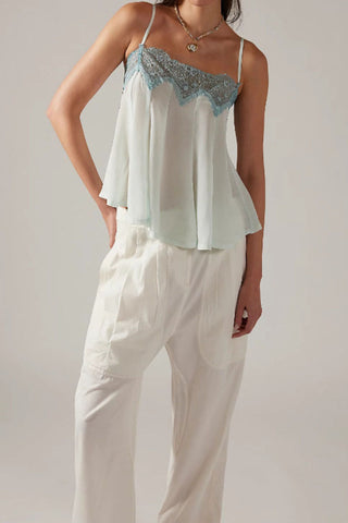 Lace Trim Camisole Top
