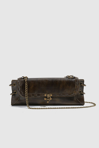Chain Strap Flap Crossbody Bag