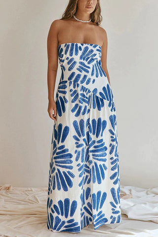 Strapless Maxi Vacation Dress