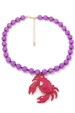 Shell Starfish Lobster Pendant Necklace