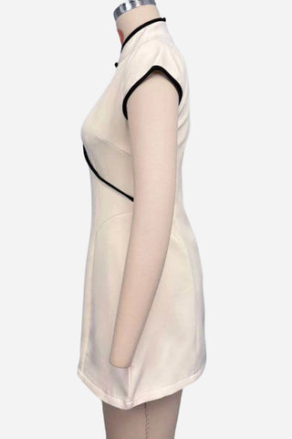 Modern Keyhole Cheongsam Dress