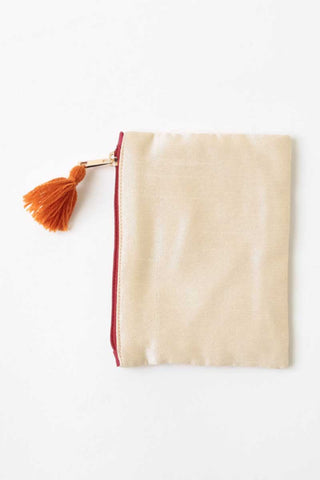 Embroidered Playing Card Pouch