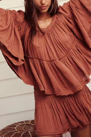 Off-Shoulder Relaxed Short Set