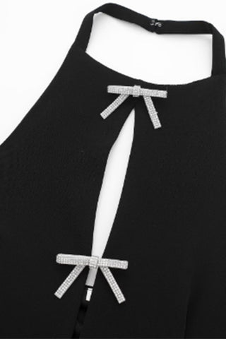 Halter Bow Detail Tank