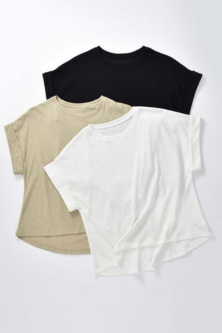Relaxed Fit Crew Neck T-Shirt