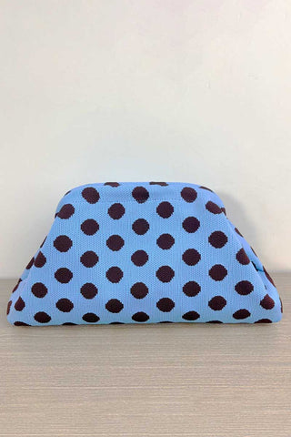 Polka Dot Soft Pouch Bag
