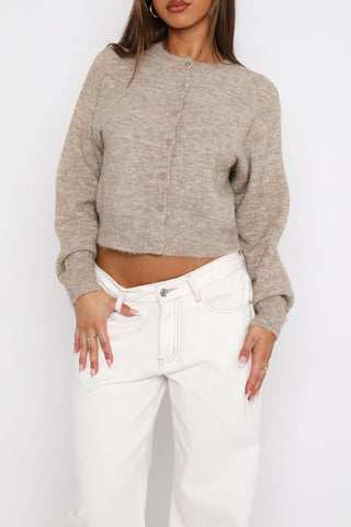 Classic Open-Front Cardigan