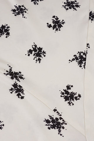 Floral Asymmetrical Hem Casual Dress