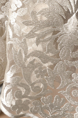 Floral-Patterned Midi Skirt