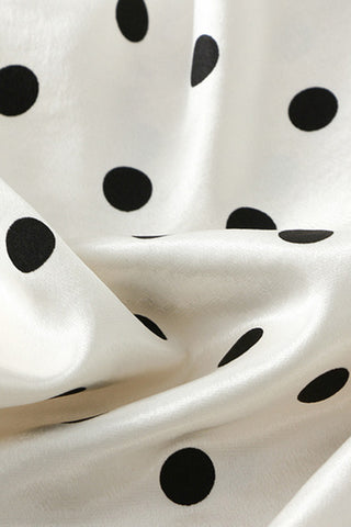 Polka Dot Midi Skirt