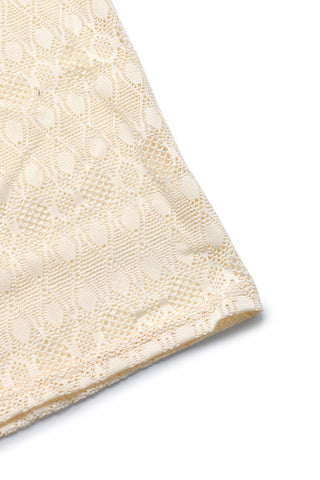 Elegant Wide-Leg Lace Pants