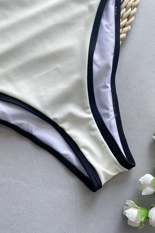 Strappy One-Piece Swimsuit