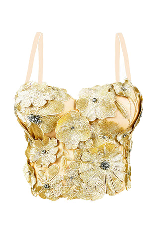 Floral Embellished Camisole Top