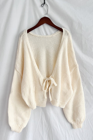Stylish Tie-Front Cardigan