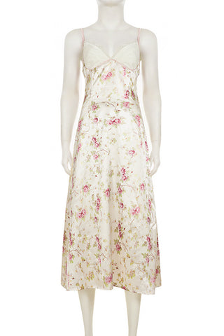 Floral Print Slip Dress