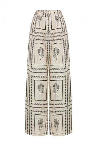 Cactus Print Casual Shirt Set