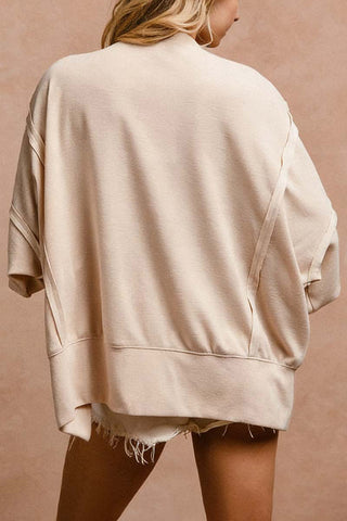 Love Graphic Oversized Sweatshirt