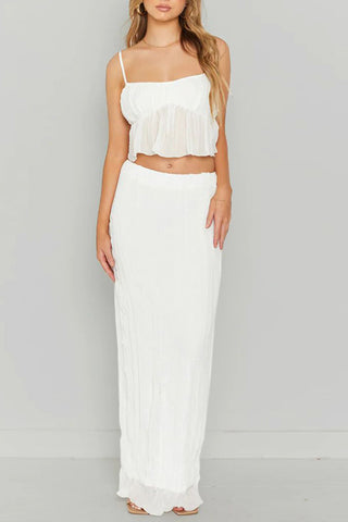 Textured Knit Two Piece Set