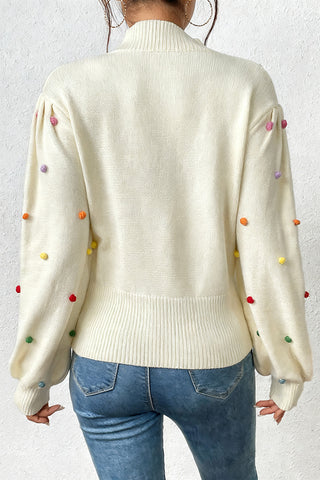 Playful Polka Dot Sweater