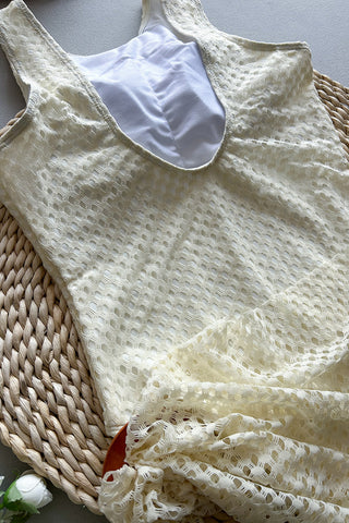 Stylish Crochet Two-Piece Set