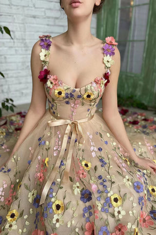 Floral Embroidered Sundress