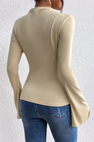 Elegant Long Sleeve T-Shirt