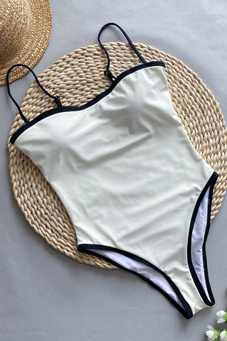 Strappy One-Piece Swimsuit