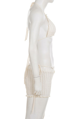 Chic Textured Bikini Set