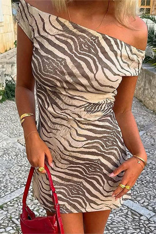 Off-Shoulder Mini Dress