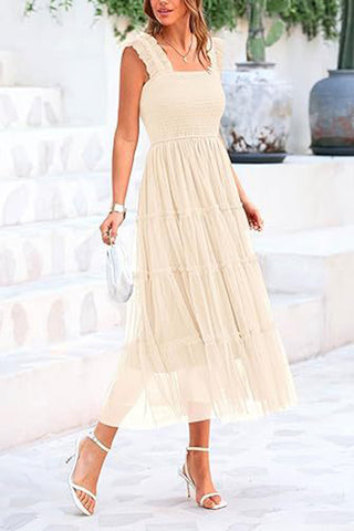 Elegant Tiered Sundress
