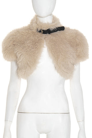 Statement Faux Fur Shrug