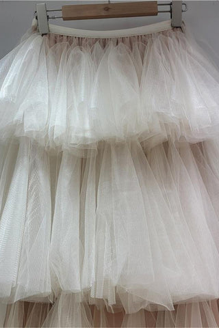Layered Ruffle Skirt